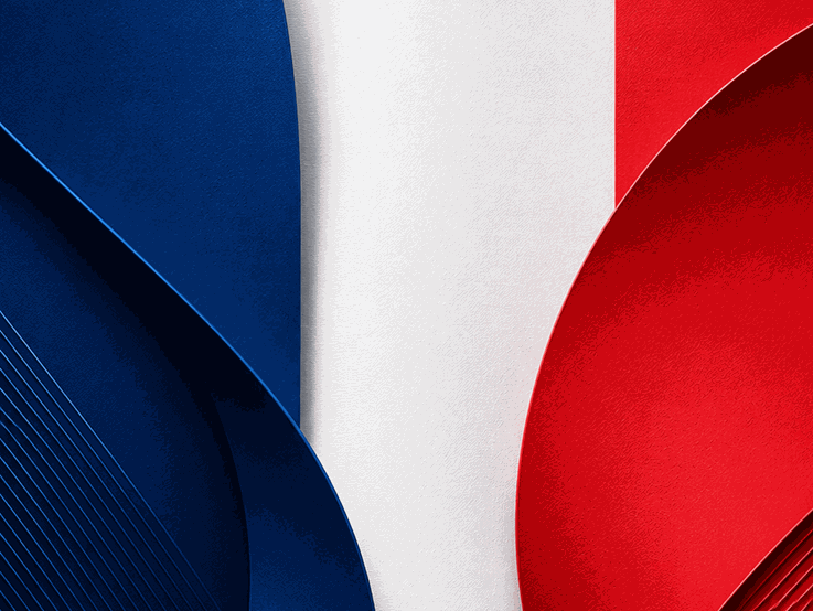 Drapeau Français pour répresenter la formation en français